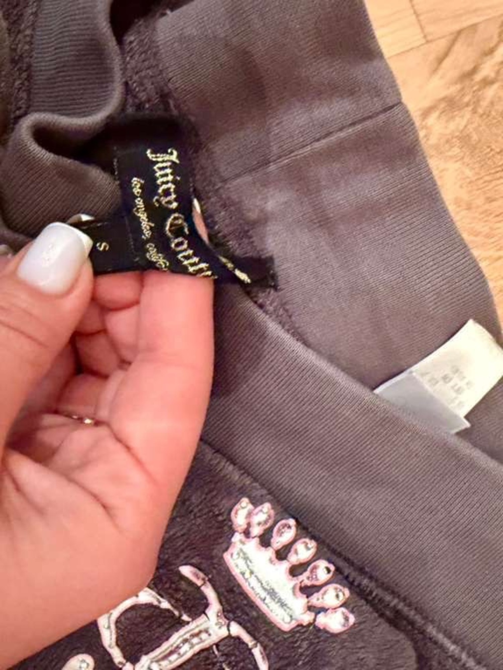 Juicy Couture Velour Hooded Jacket and pants set - Picture 11 of 14